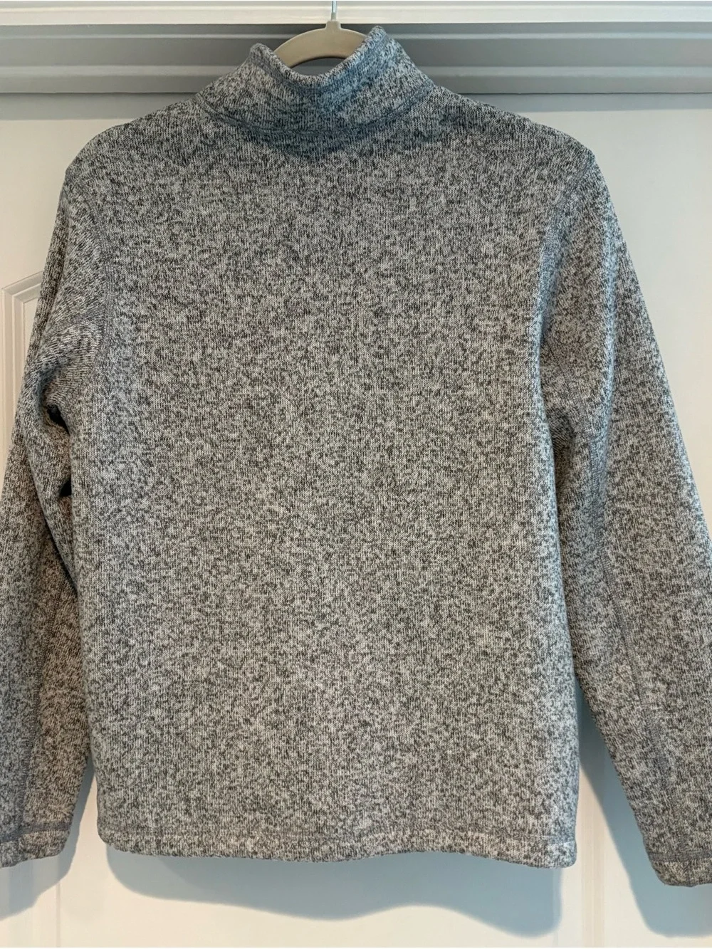 The North Face Boys Heather Grey Full-Zip Teddy Jacket